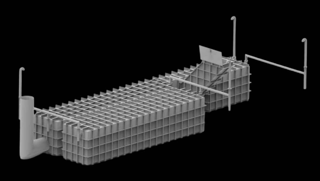 Modułowy schron podziemny – przykład konfiguracji i segmentu wejściowego
